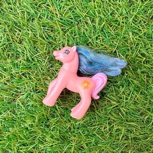 My Little Pony SUN SPARKLE Pink MLP Yellow Cutie Sparkle Eyes Jewel 1998.